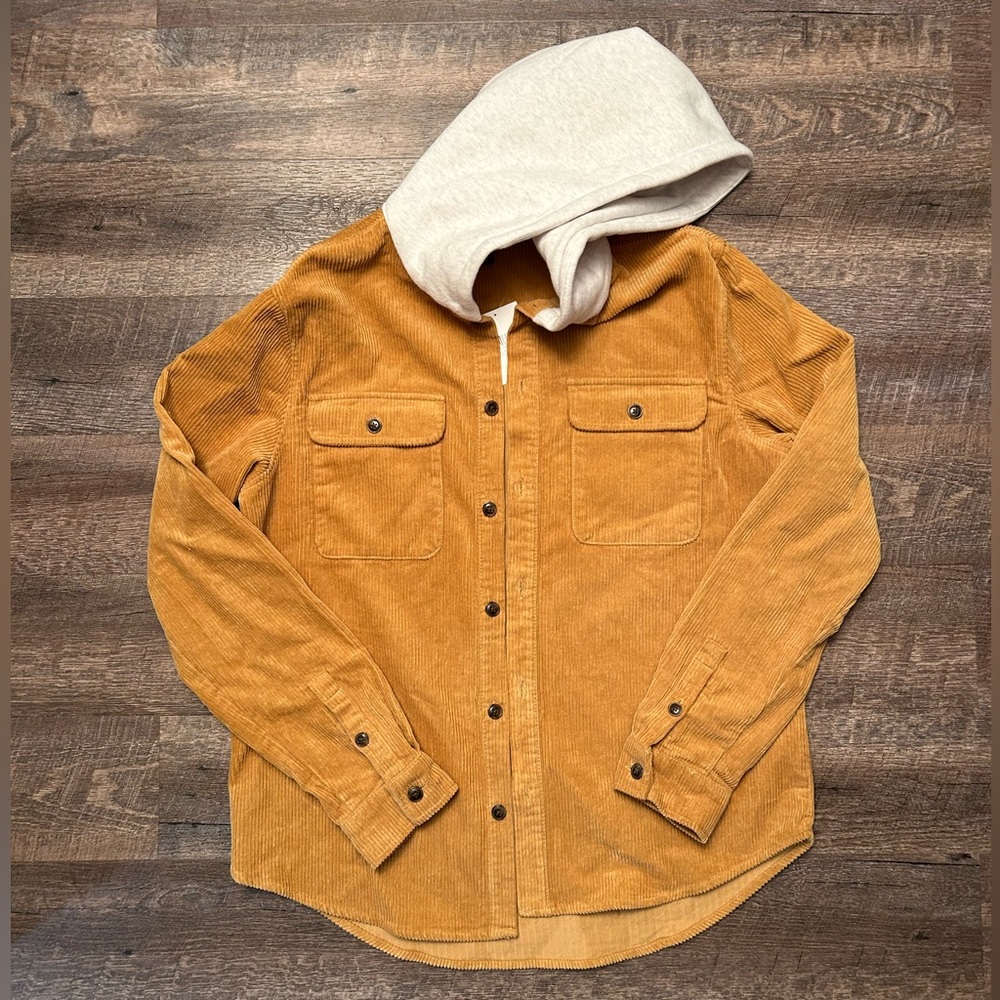 Men’s Forever 21 Woven Top/Jacket with Hood